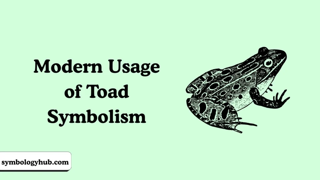 Modern Usage of Toad Symbolism