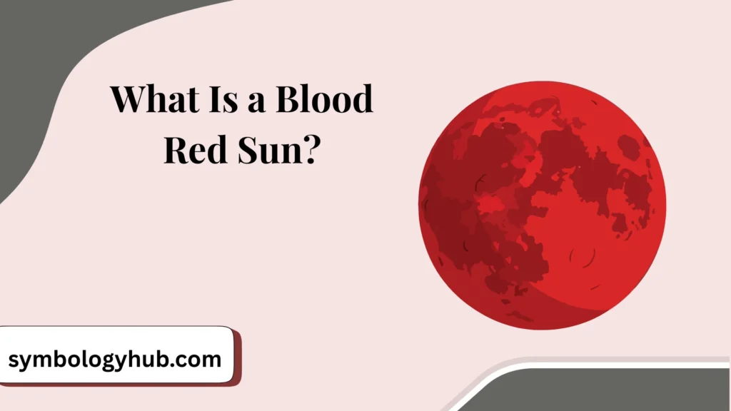 What Is a Blood Red Sun?