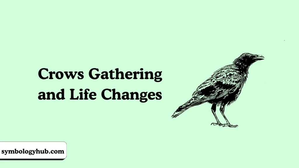 Crows Gathering and Life Changes