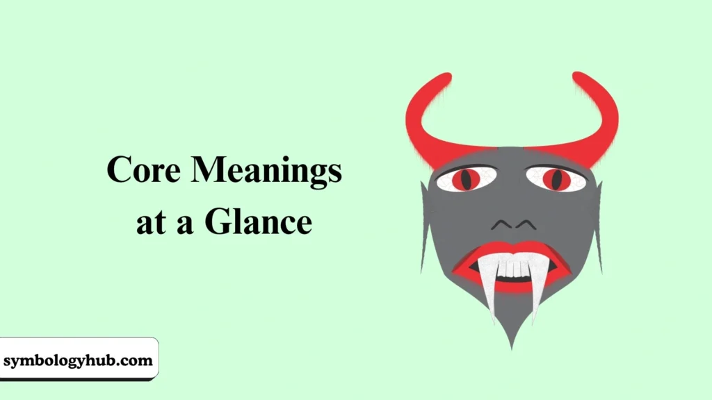 Core Meanings at a Glance