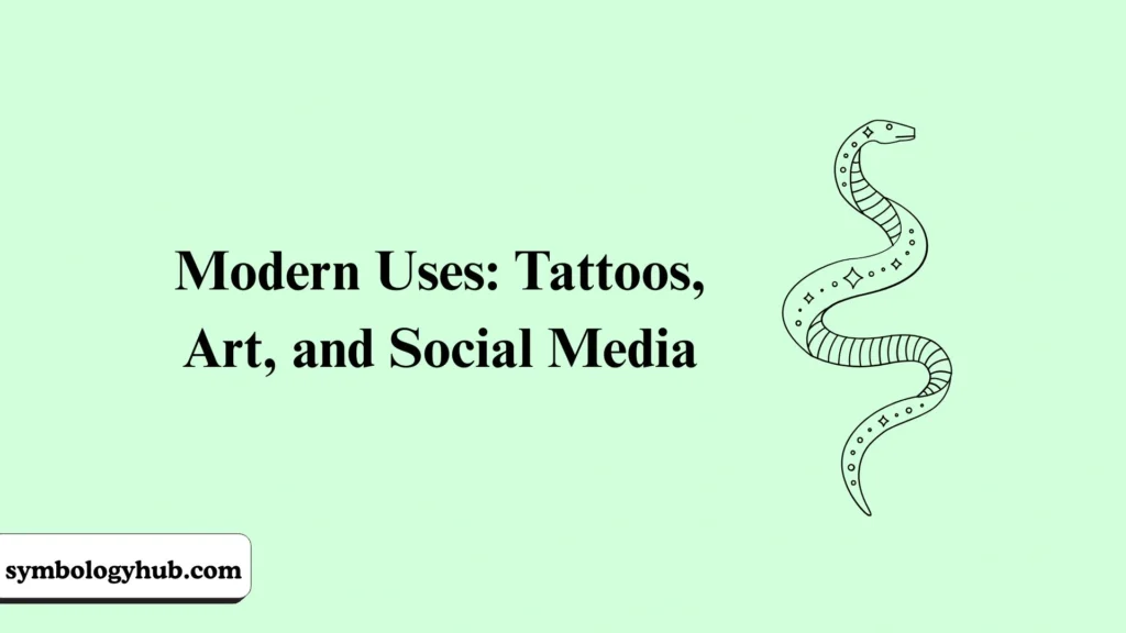 Modern Uses: Tattoos, Art, and Social Media