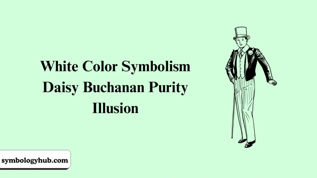 White Color Symbolism Daisy Buchanan Purity Illusion