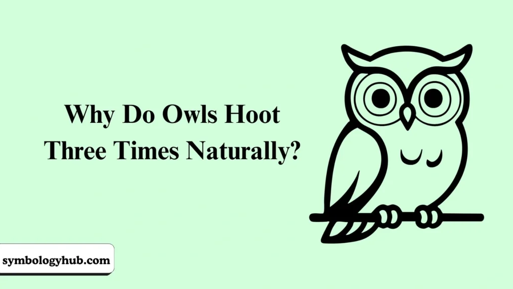 Why Do Owls Hoot Three Times Naturally?