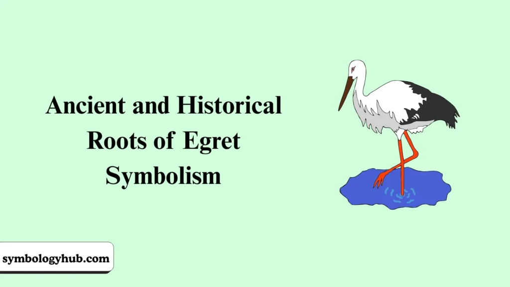 Ancient and Historical Roots of Egret Symbolism