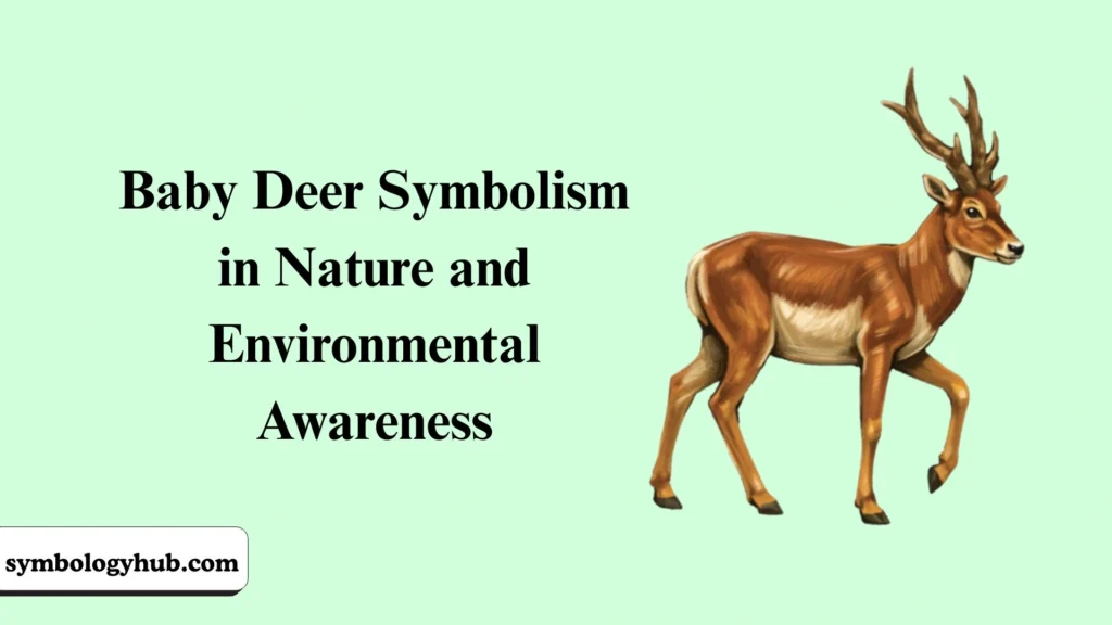 Baby Deer Symbolism in Nature and Environmental Awareness