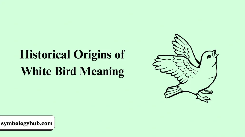 Historical Origins of White Bird Meaning