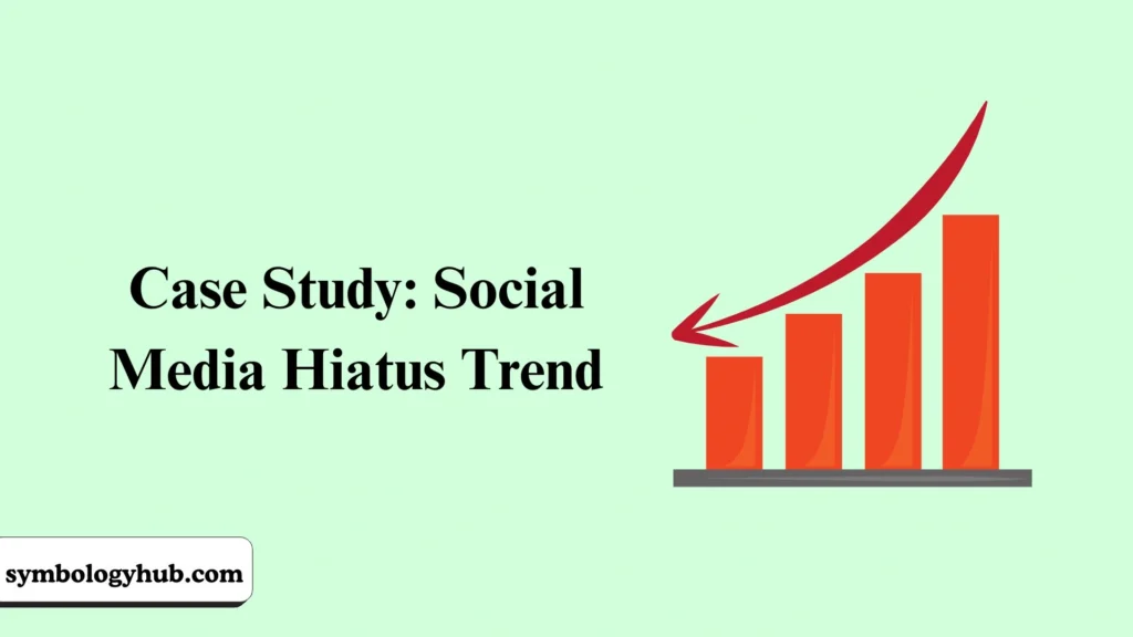 Case Study: Social Media Hiatus Trend