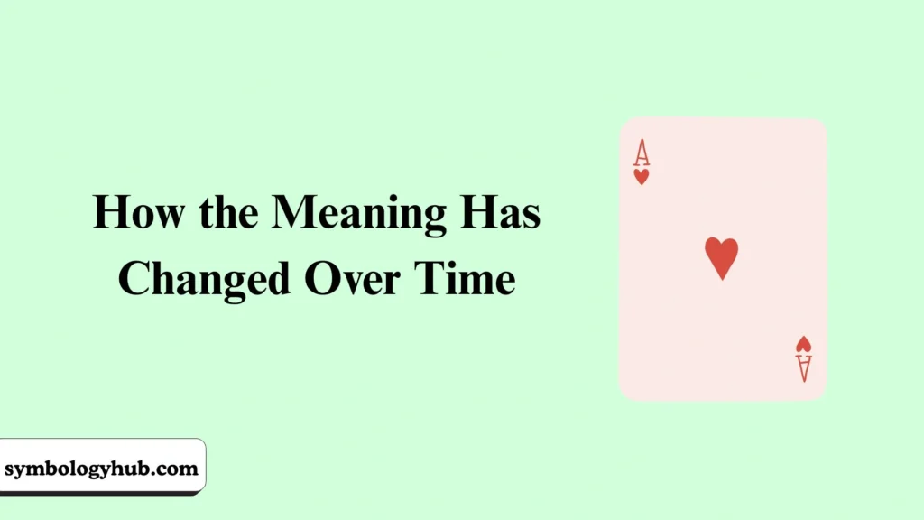 How the Meaning Has Changed Over Time