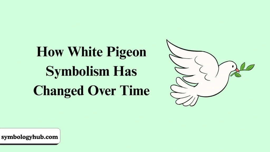 How White Pigeon Symbolism Has Changed Over Time