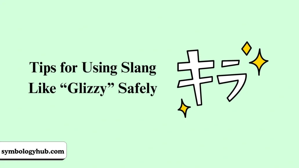 Tips for Using Slang Like “Glizzy” Safely