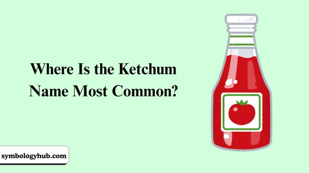 Where Is the Ketchum Name Most Common?