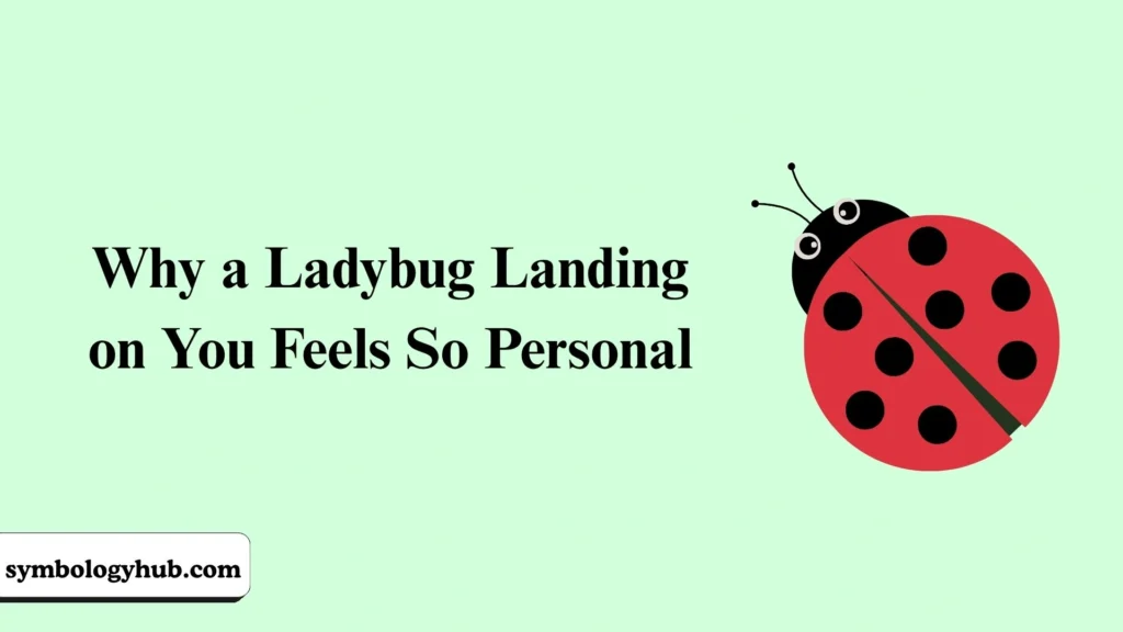 Why a Ladybug Landing on You Feels So Personal