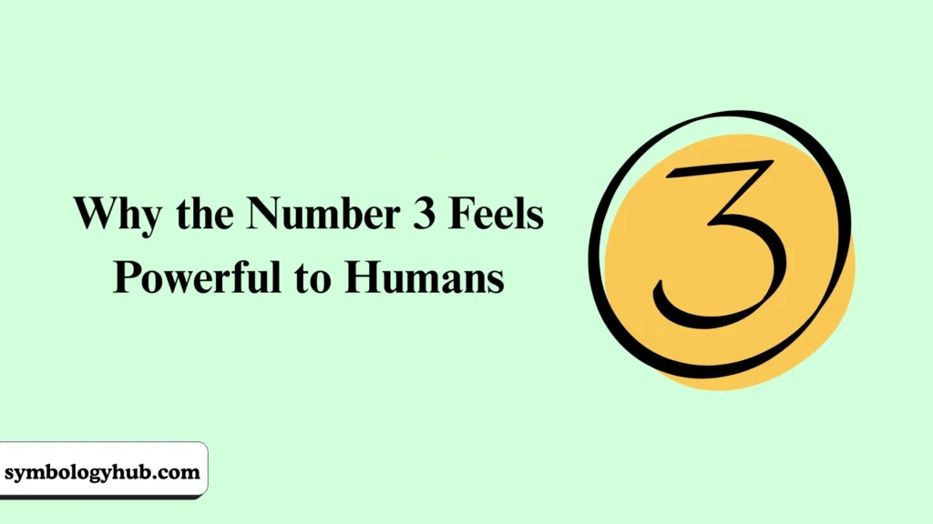 Why the Number 3 Feels Powerful to Humans
