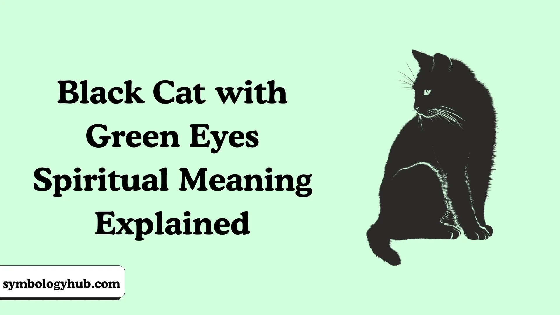 Black Cat with Green Eyes Spiritual Meaning Explained