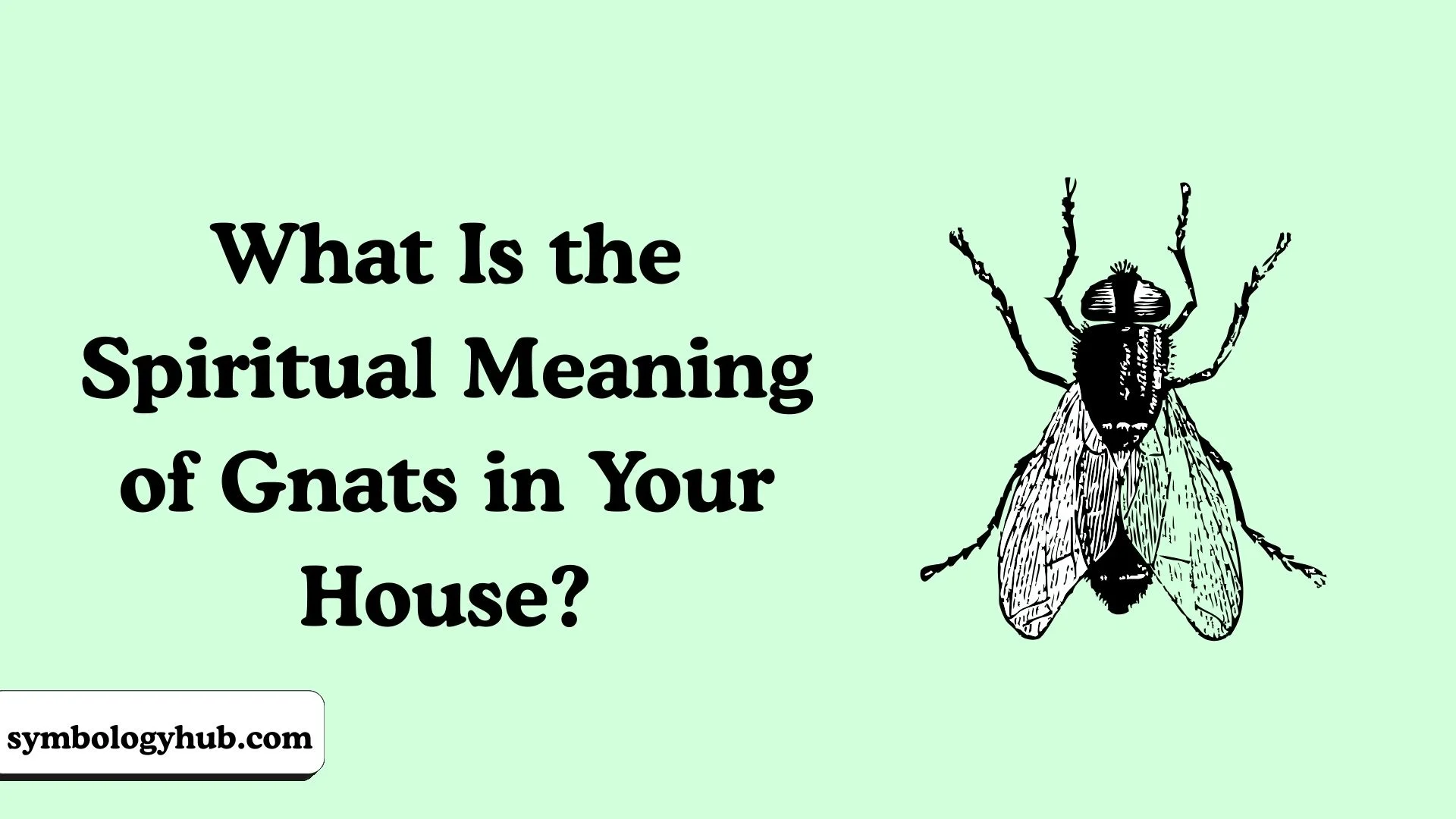 What Is the Spiritual Meaning of Gnats in Your House?