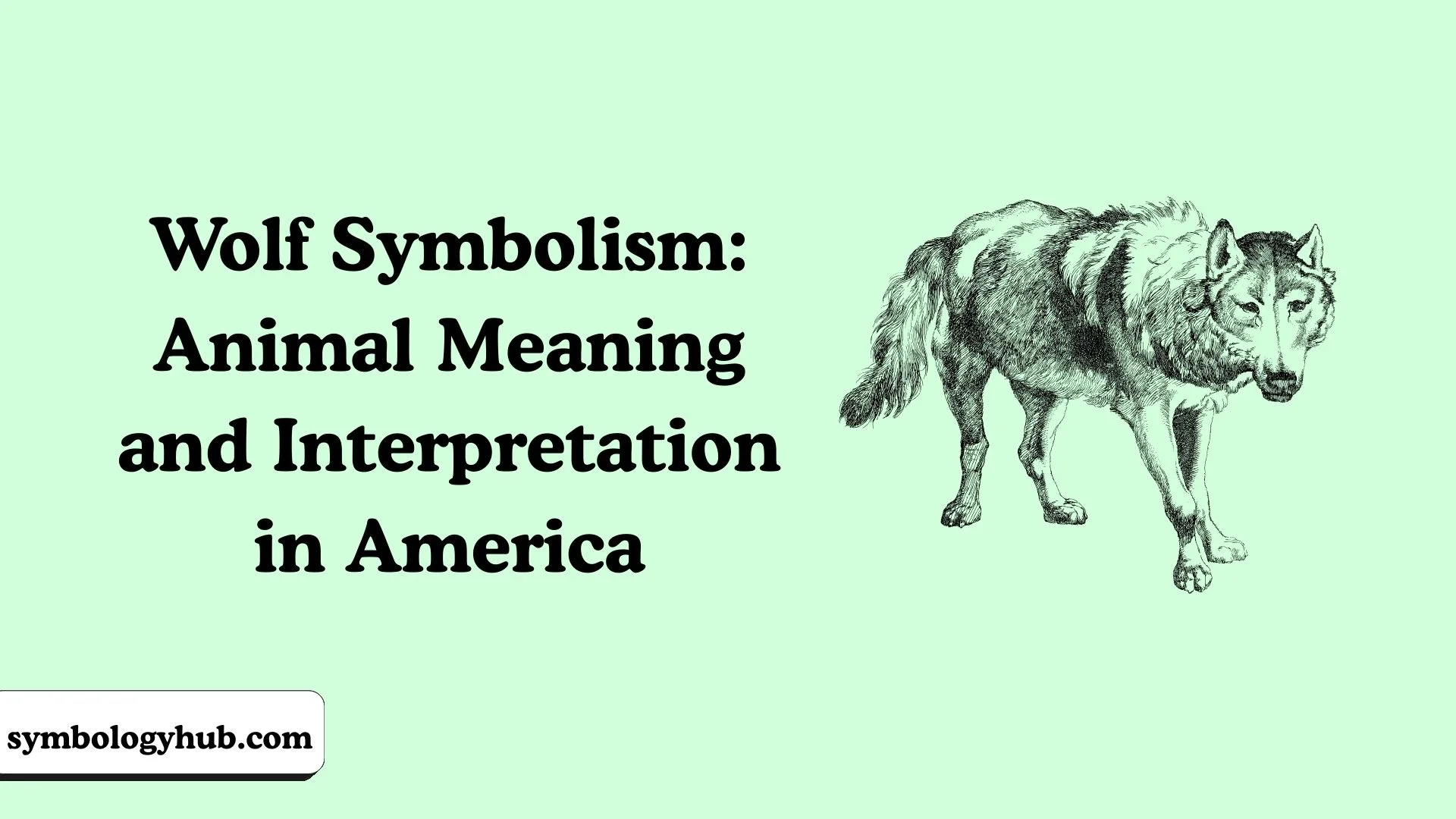 Wolf Symbolism: Animal Meaning and Interpretation in America