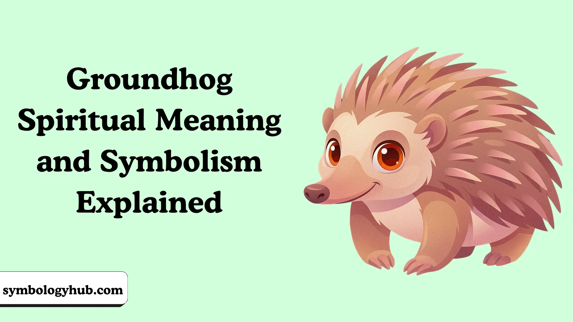 Groundhog Spiritual Meaning and Symbolism Explained