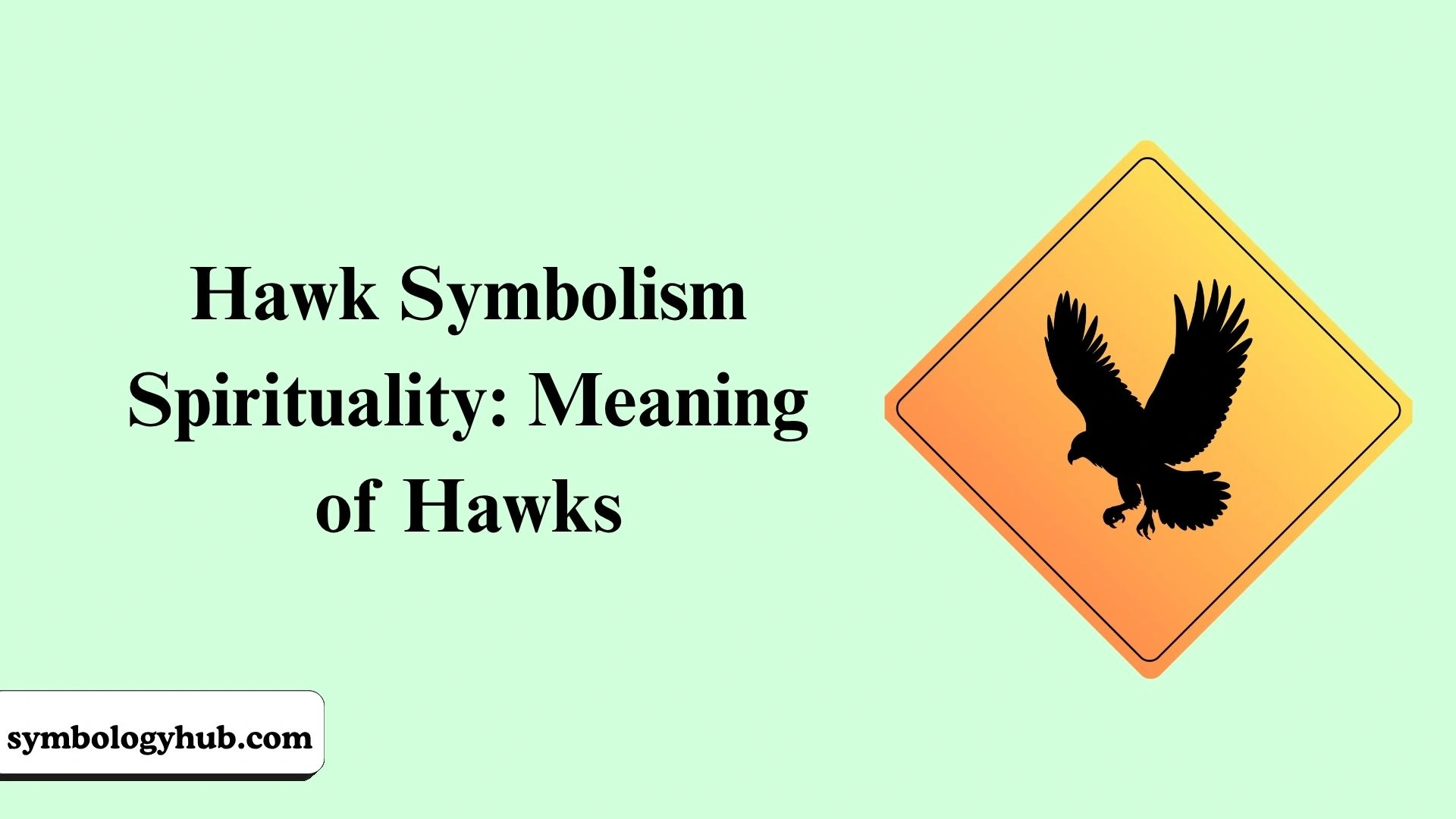 Hawk Symbolism Spirituality