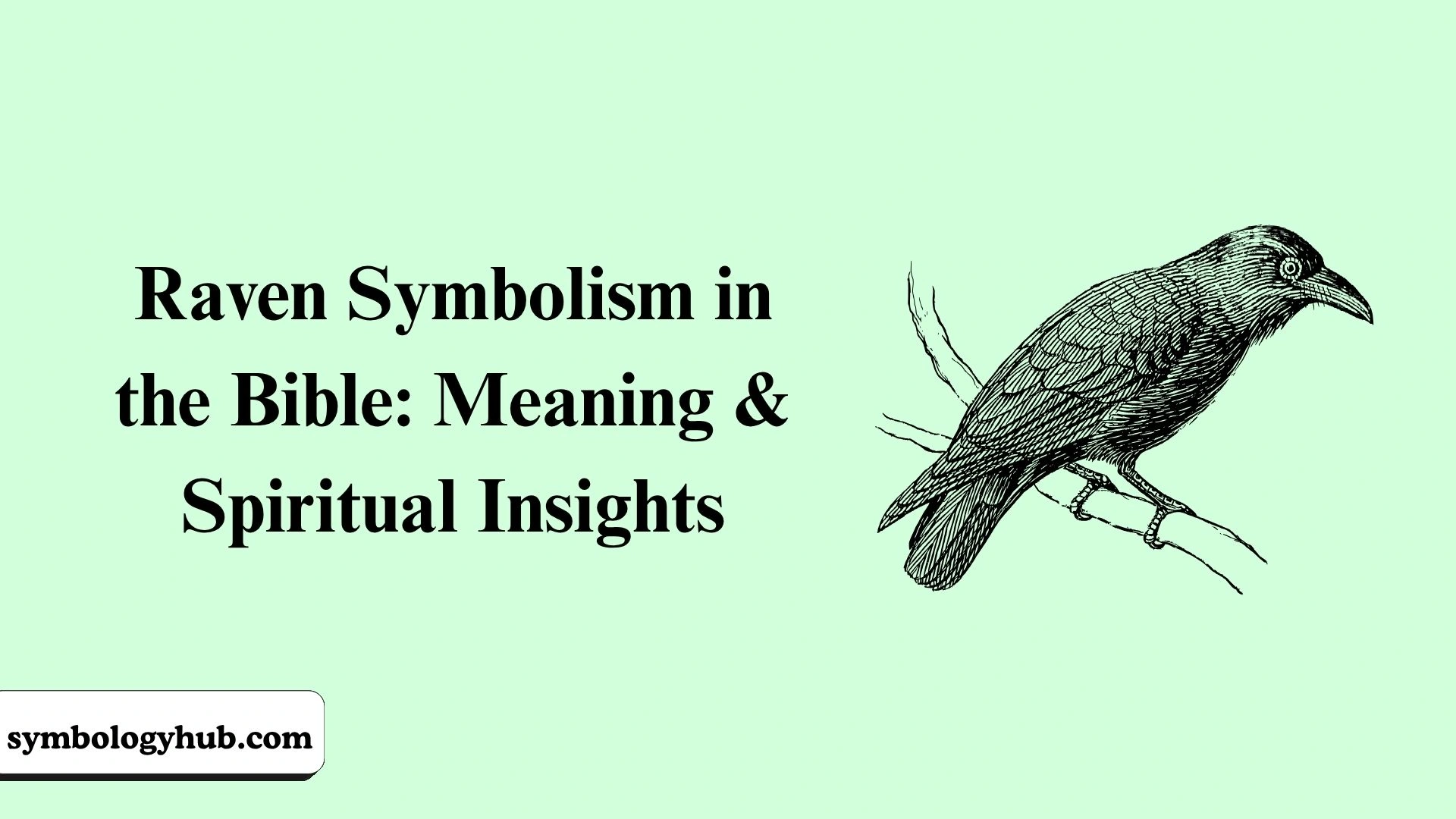 Raven Symbolism in the Bible