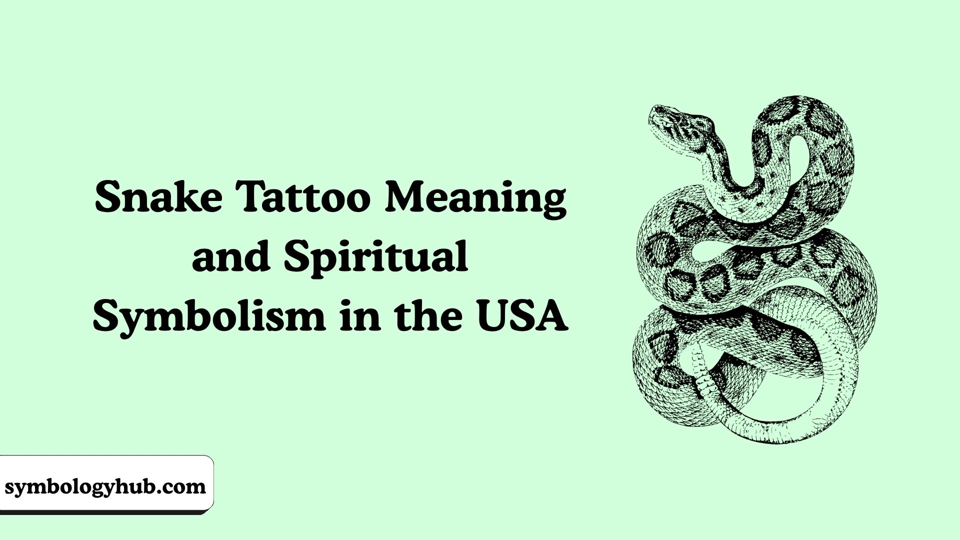 Snake Tattoo Meaning