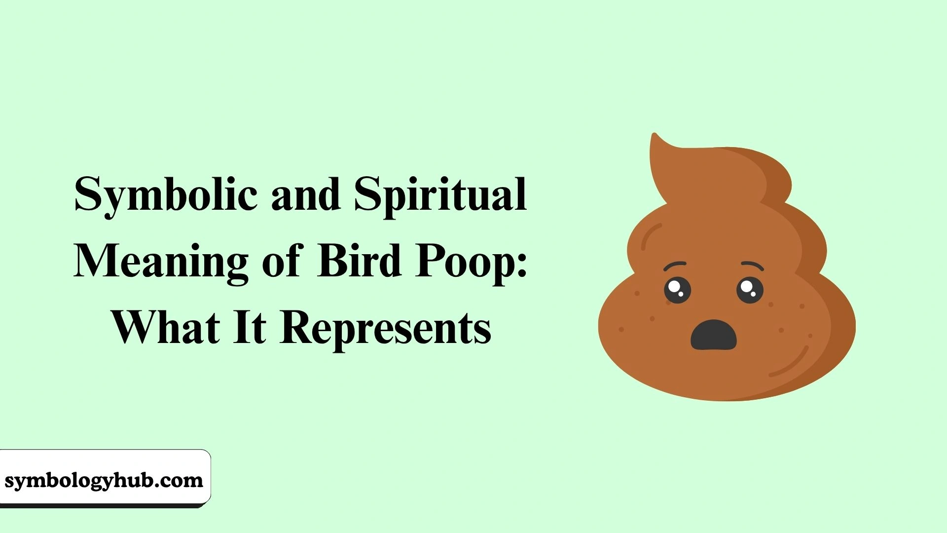 Spiritual Meaning of Bird Poop