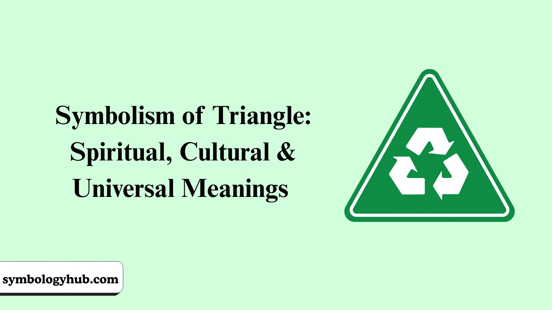 Symbolism of Triangle