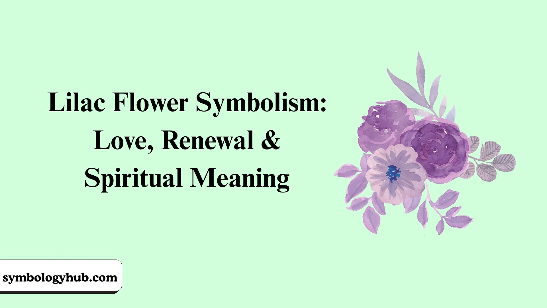 Lilac Flower Symbolism