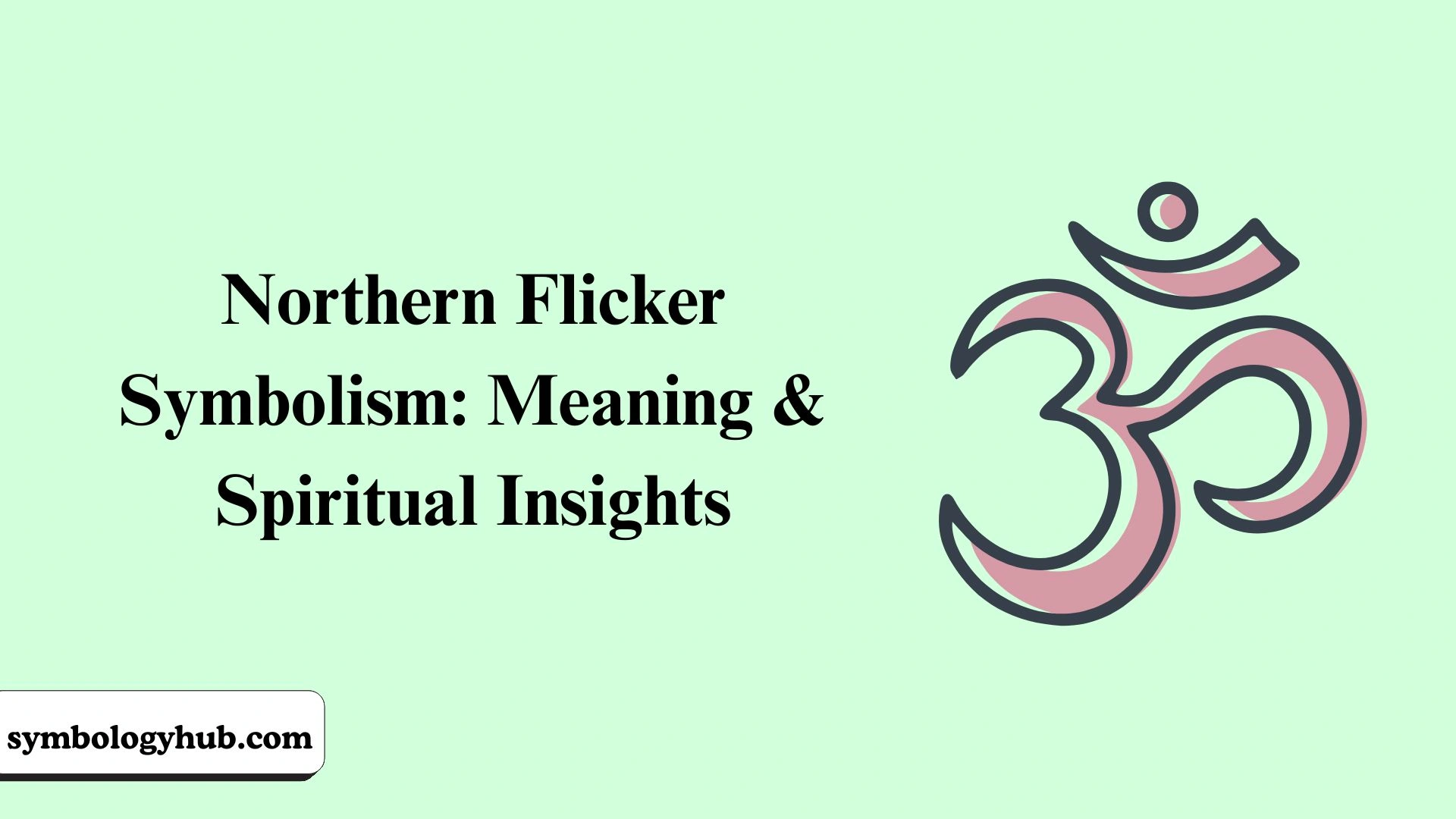 Northern Flicker Symbolism