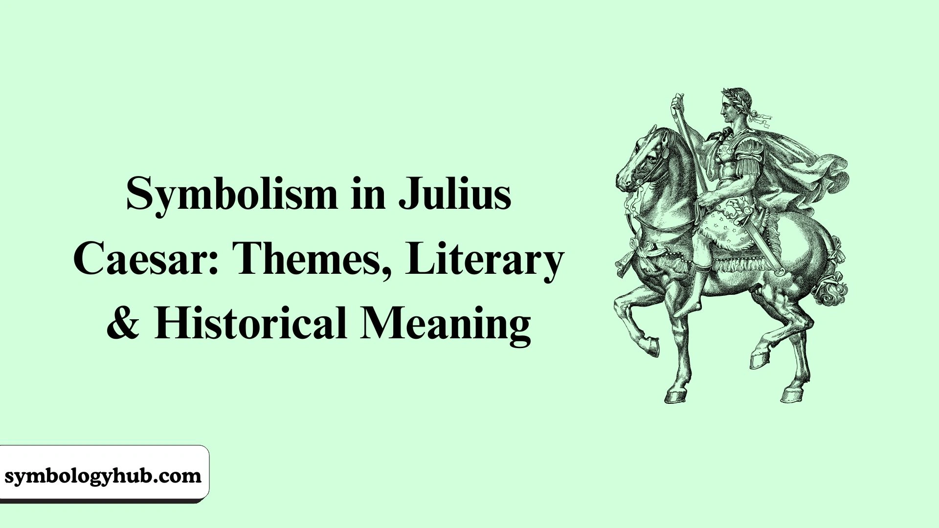 Symbolism in Julius Caesar