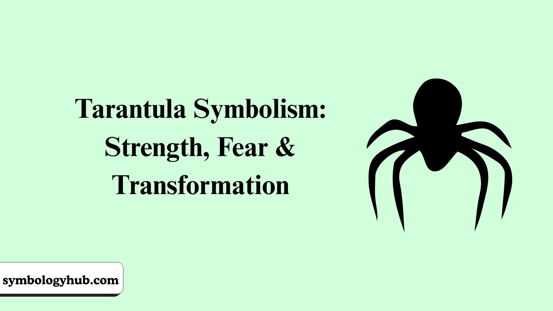 Tarantula Symbolism