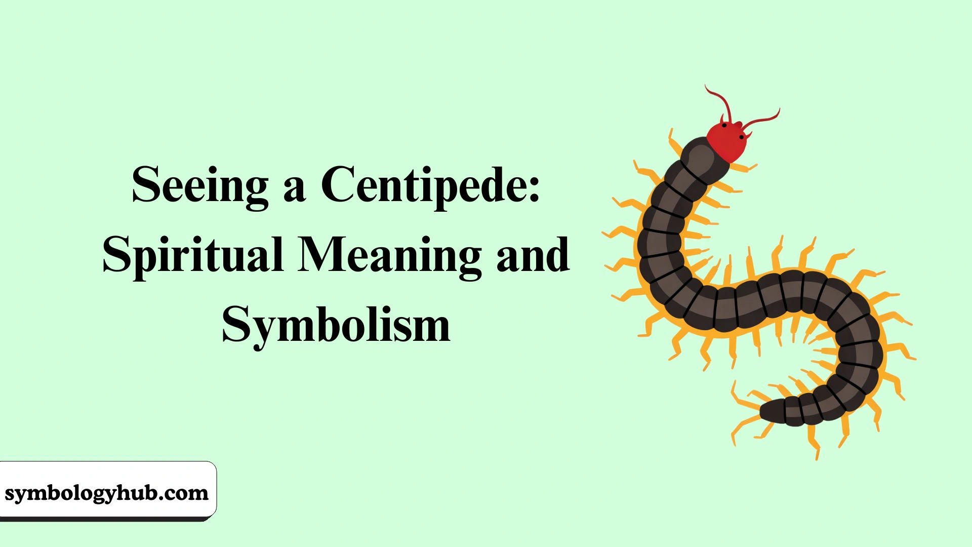 Seeing a Centipede: Symbolism