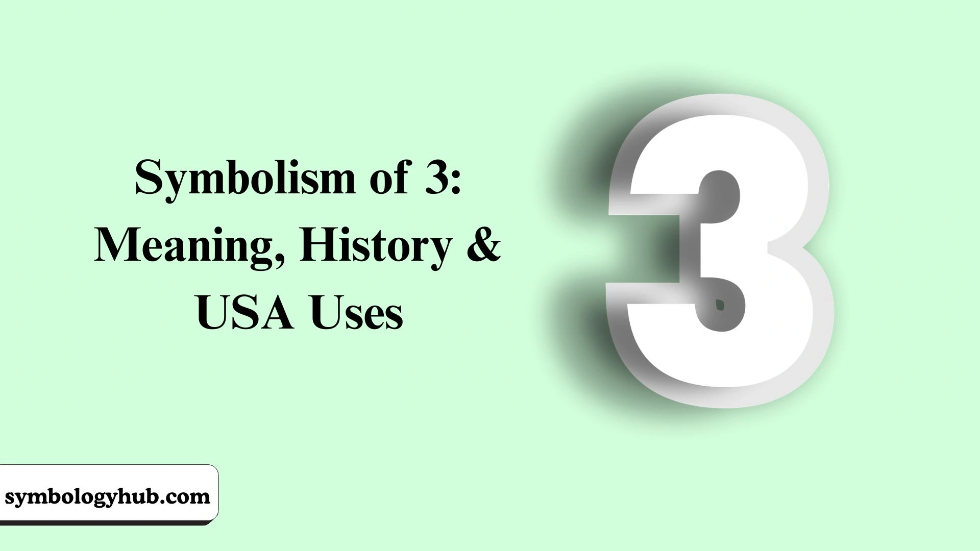 Symbolism of 3